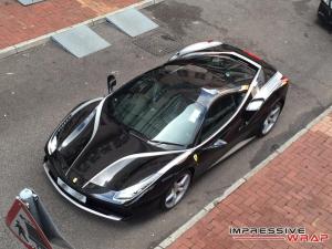 2016 Ferrari 488 GTB Satin White Aluminum by Impressive Wrap